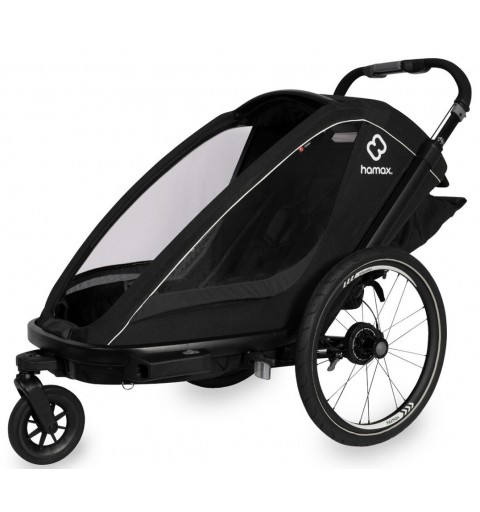 Hamax Breeze One - przyczepka rowerowa | Black